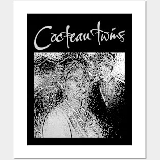 Cocteau Twins Chromed Posters and Art